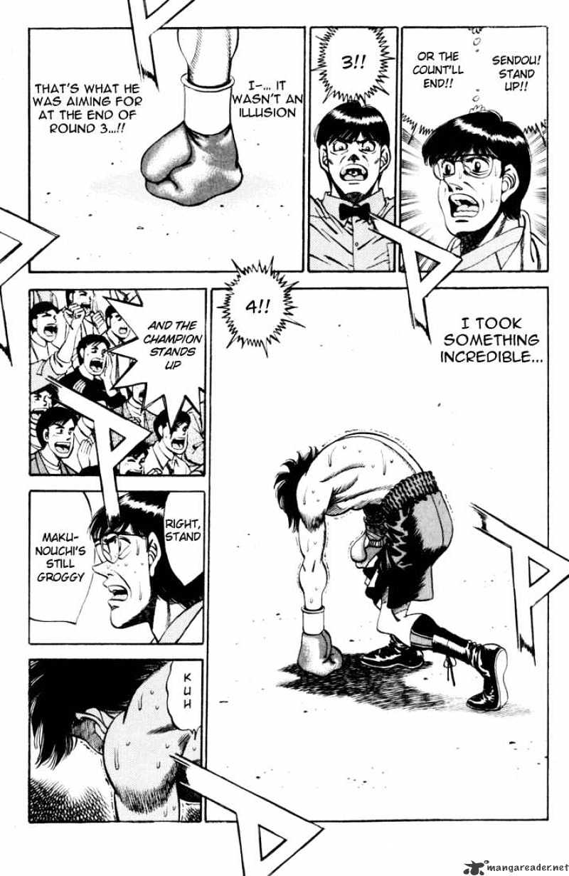 Hajime no Ippo: Fighting Spirit, Chapter 259 image 04